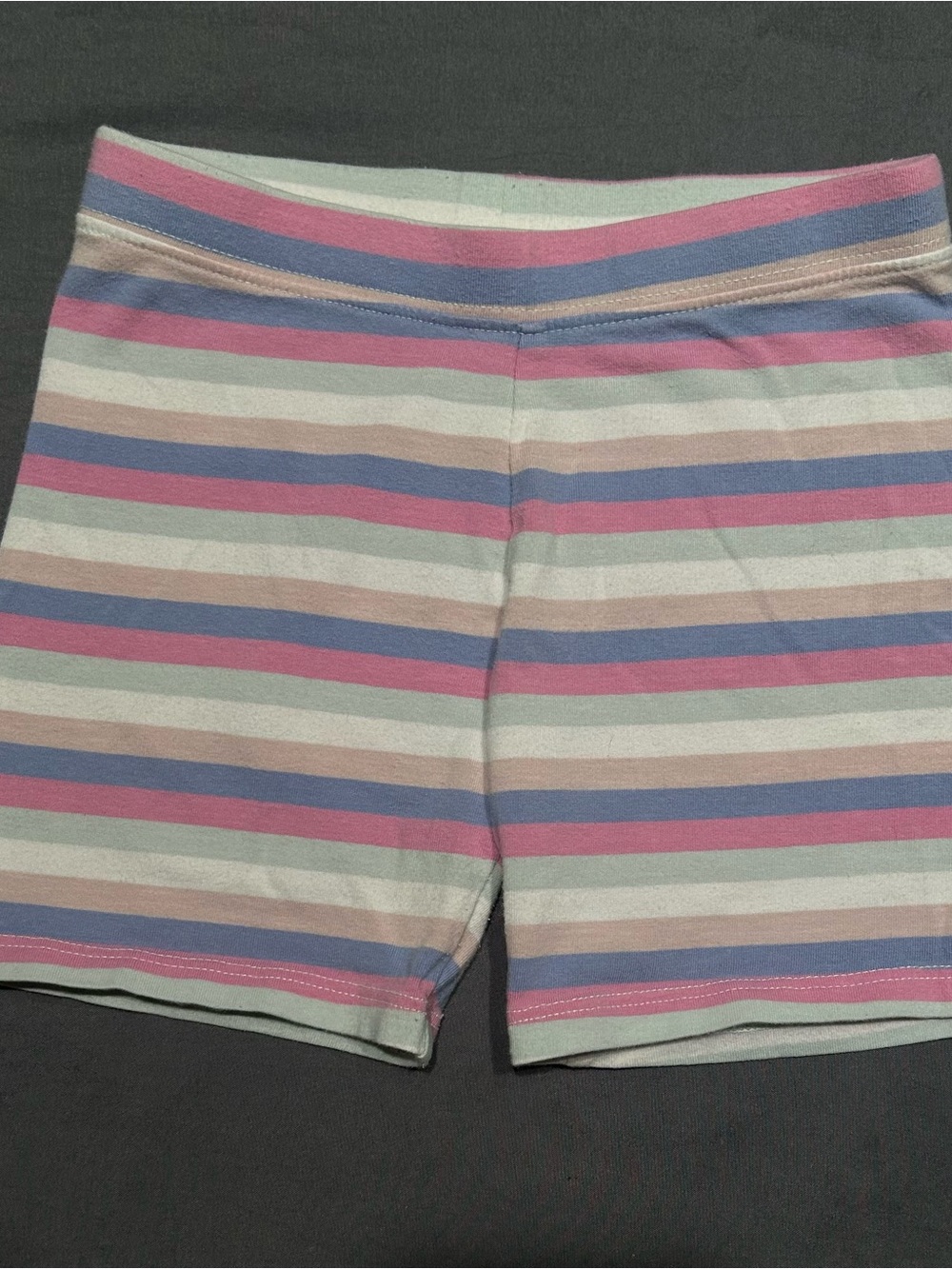 Member's Mark Girls Striped Colorful Cartwheel Shorts